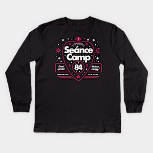 Venkman, Stantz, Spengler & Zeddemore Seance Camp 1984 New York Kids Long Sleeve T-Shirt